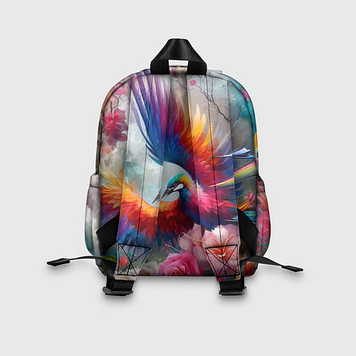 Детский рюкзак Тропическая птица / 3D-принт – фото 2