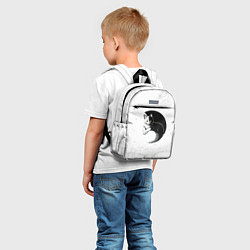 Детский рюкзак Кот инь ян, цвет: 3D-принт — фото 2
