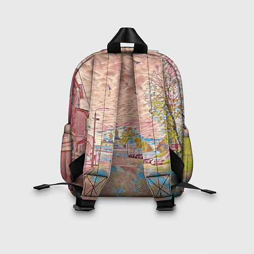 Детский рюкзак Старый город / 3D-принт – фото 2