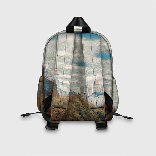Детский рюкзак Храм на горе / 3D-принт – фото 2