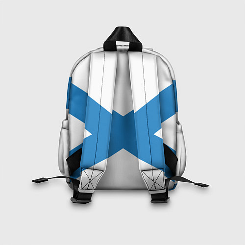 Детский рюкзак Военно-морской флот: Андреевский флаг / 3D-принт – фото 2