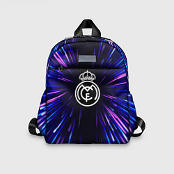 Детский рюкзак Real Madrid neon energy, цвет: 3D-принт