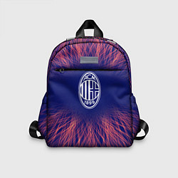Детский рюкзак AC Milan red energy, цвет: 3D-принт