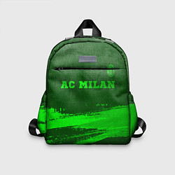 Детский рюкзак AC Milan - green gradient посередине