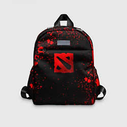 Детский рюкзак Красные брызги - Dota 2