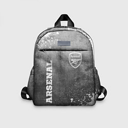 Детский рюкзак Arsenal - grey gradient вертикально, цвет: 3D-принт