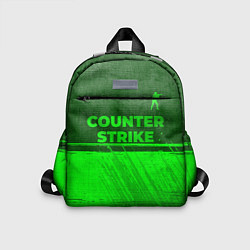 Детский рюкзак Counter Strike - green gradient посередине