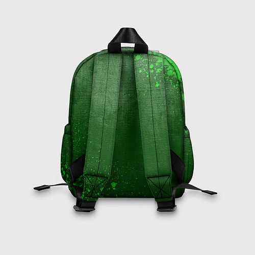 Детский рюкзак Tottenham - green gradient вертикально / 3D-принт – фото 2