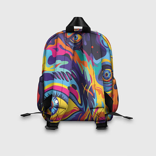Детский рюкзак Глаза вселенной / 3D-принт – фото 2