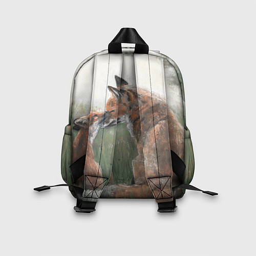 Детский рюкзак Лиса с лисёнком / 3D-принт – фото 2