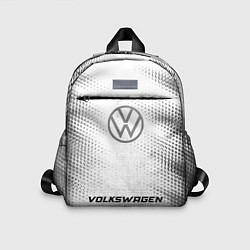 Детский рюкзак Volkswagen - white gradient по-центру, цвет: 3D-принт