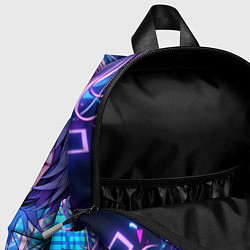 Детский рюкзак Влюбленный в музыку, цвет: 3D-принт — фото 2