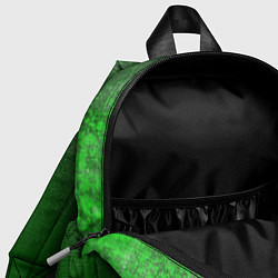 Детский рюкзак League of Legends - green gradient вертикально, цвет: 3D-принт — фото 2