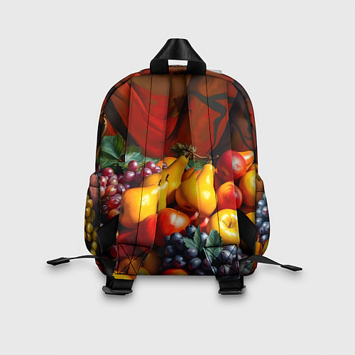 Детский рюкзак Фруктовый натюрморт / 3D-принт – фото 2