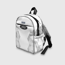Детский рюкзак Ford white poly, цвет: 3D-принт — фото 2