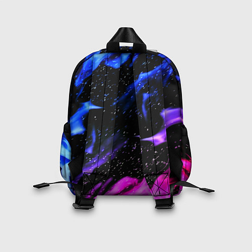 Детский рюкзак Doom flame neon / 3D-принт – фото 2