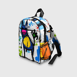 Детский рюкзак Веселые зверята, цвет: 3D-принт — фото 2