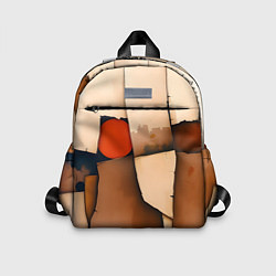 Детский рюкзак Фрагментированная композиция, цвет: 3D-принт