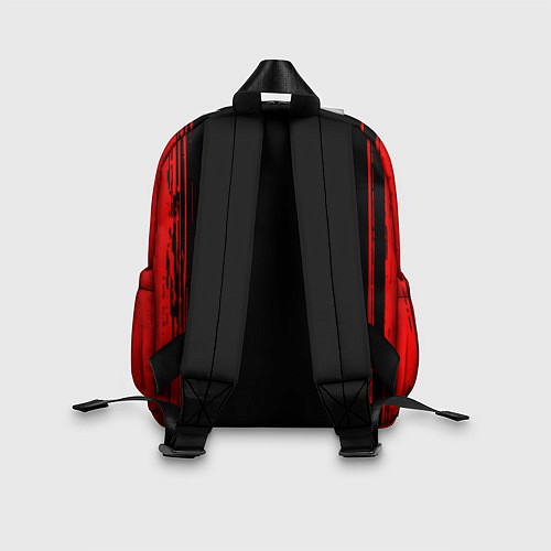 Детский рюкзак Saab - red gradient по-центру / 3D-принт – фото 2