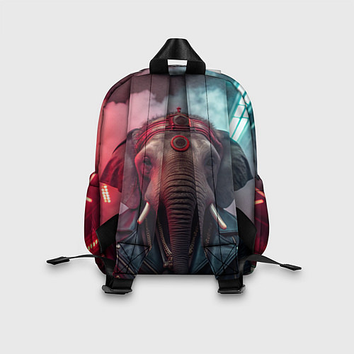 Детский рюкзак Cyberpunk elephant / 3D-принт – фото 2