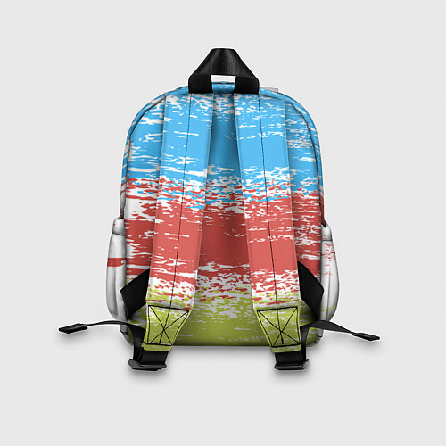 Детский рюкзак Взмах кистью / 3D-принт – фото 2