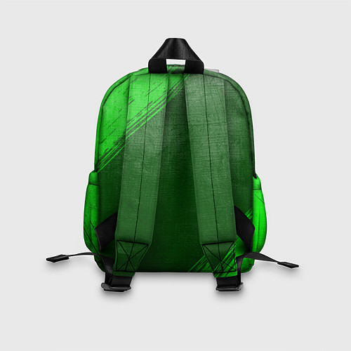 Детский рюкзак Cyberpunk 2077 - green gradient / 3D-принт – фото 2