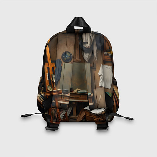 Детский рюкзак Мастерская художника / 3D-принт – фото 2