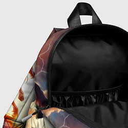 Детский рюкзак Пегас тёмных сил - нейроарт, цвет: 3D-принт — фото 2