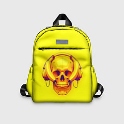 Детский рюкзак Yellow bananas skull - cyberpunk
