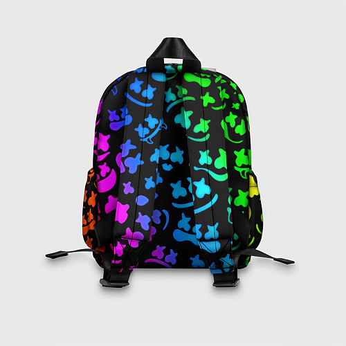 Детский рюкзак Marshmello x NASA gradient / 3D-принт – фото 2