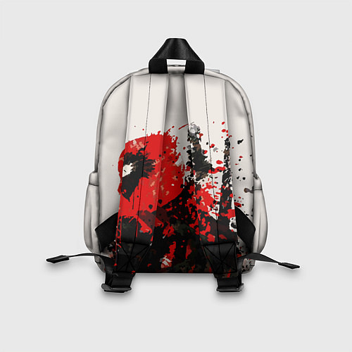 Детский рюкзак Дэдпул брызги / 3D-принт – фото 2