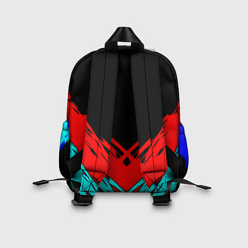 Детский рюкзак NBA краски геометрия / 3D-принт – фото 2