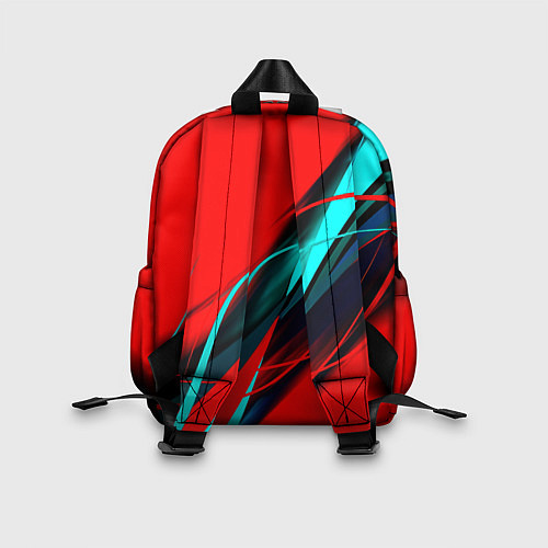 Детский рюкзак Rainbow six геометрия полосы / 3D-принт – фото 2