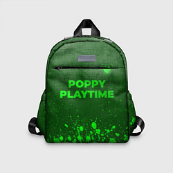 Детский рюкзак Poppy Playtime - green gradient посередине