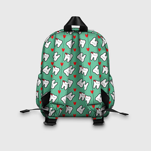 Детский рюкзак Довольные зубы / 3D-принт – фото 2