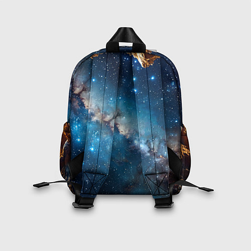 Детский рюкзак Футбольный мяч в космосе / 3D-принт – фото 2