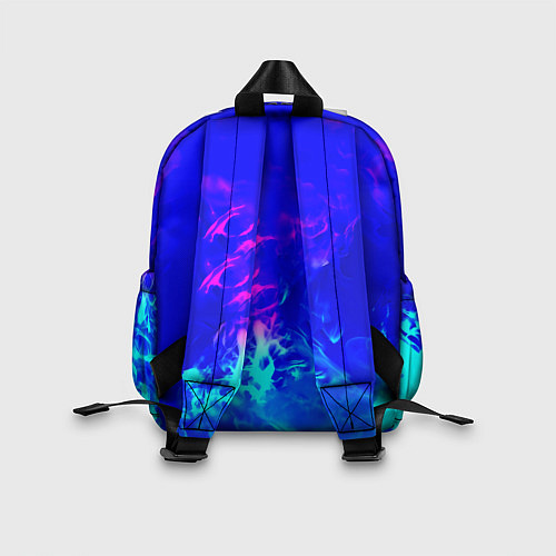 Детский рюкзак Monster energy дым неоновый / 3D-принт – фото 2