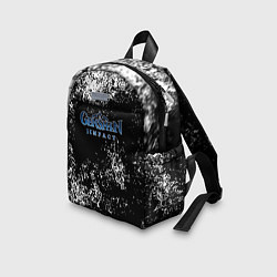 Детский рюкзак Genshin Impact брызги красок, цвет: 3D-принт — фото 2