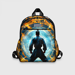 Детский рюкзак Кунг-фу боец, цвет: 3D-принт