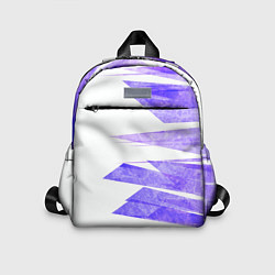 Детский рюкзак Color white purple, цвет: 3D-принт