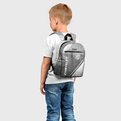 Детский рюкзак Chrysler - grey gradient вертикально, цвет: 3D-принт — фото 2