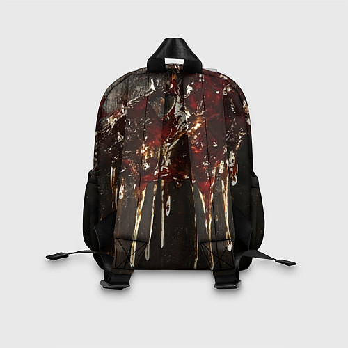 Детский рюкзак Стекающий мед - текстура / 3D-принт – фото 2