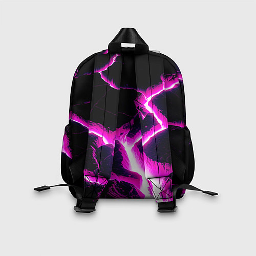 Детский рюкзак Color pink black / 3D-принт – фото 2
