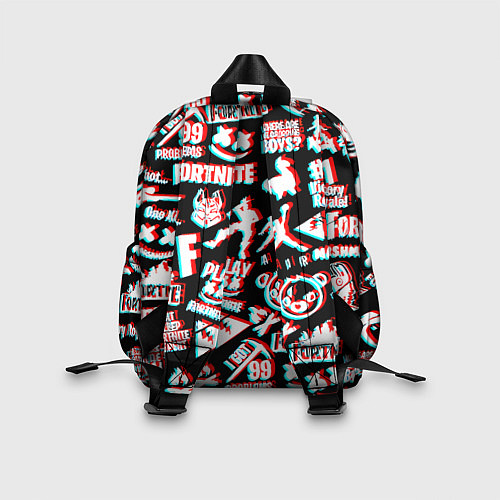 Детский рюкзак Fortnite glitch game / 3D-принт – фото 2