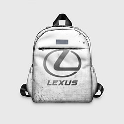 Детский рюкзак Lexus - white gradient, цвет: 3D-принт