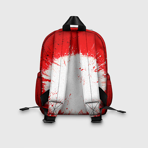 Детский рюкзак Воздушная гимнастка на красном / 3D-принт – фото 2