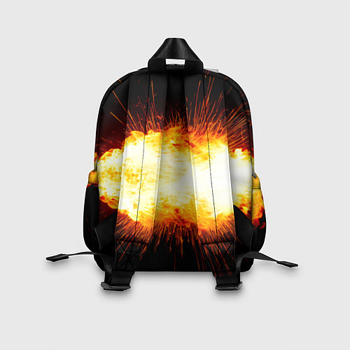 Детский рюкзак Ядро для талкания в огне / 3D-принт – фото 2