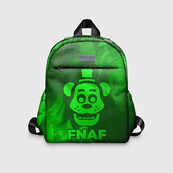 Детский рюкзак FNAF - green gradient, цвет: 3D-принт