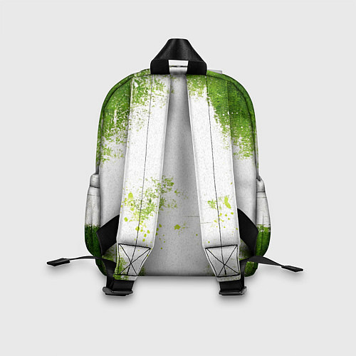 Детский рюкзак Теннисная ракетка в зеленом / 3D-принт – фото 2