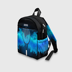 Детский рюкзак Теннисная ракетка синий дым, цвет: 3D-принт — фото 2